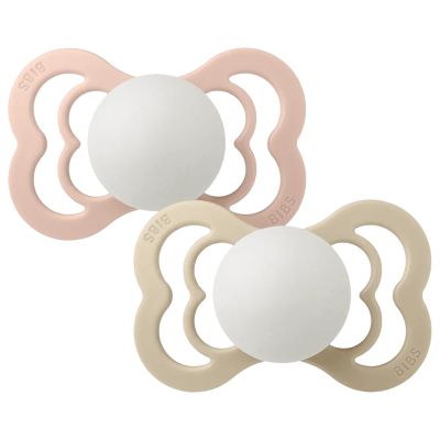 Biberon BIBS Supreme Pacifier GLOW - 2 copë