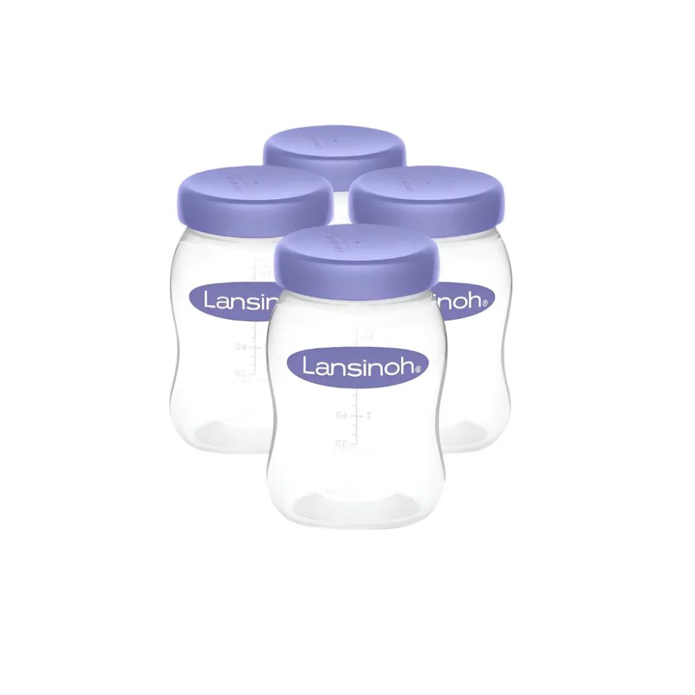 Shishe për ruajtjen e qumështit (Set 4pcs 160ml) - Lansinoh