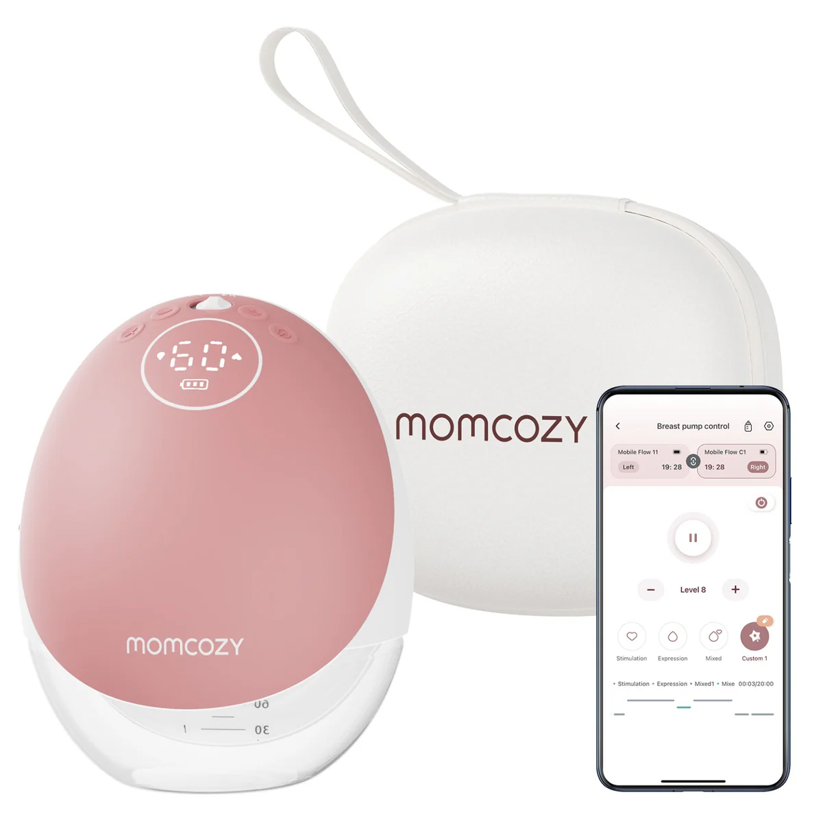 Momcozy M9 – Pompa Gjiri Portative (Single-Një Njësi)