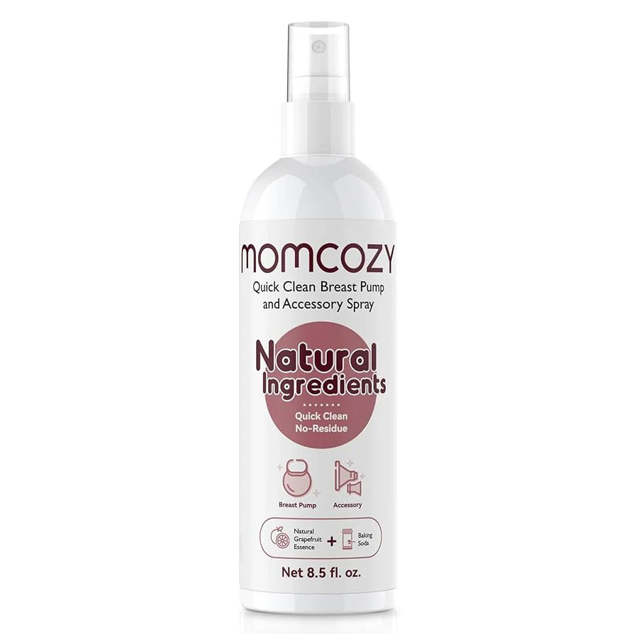Sprej portativ për pastrimin e pompave të gjirit - Momcozy QC001