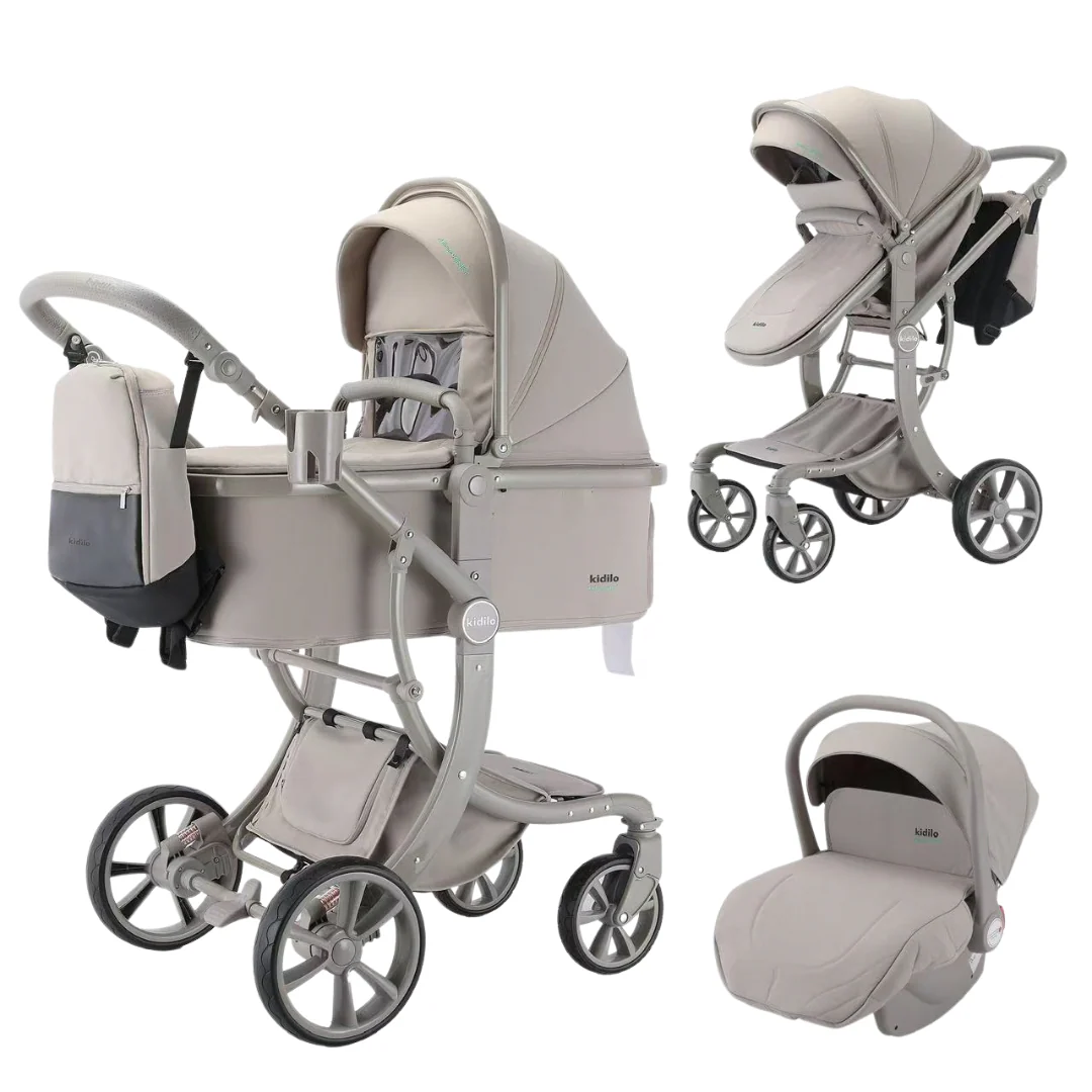 Karrocë Kidilo - Set 3në1