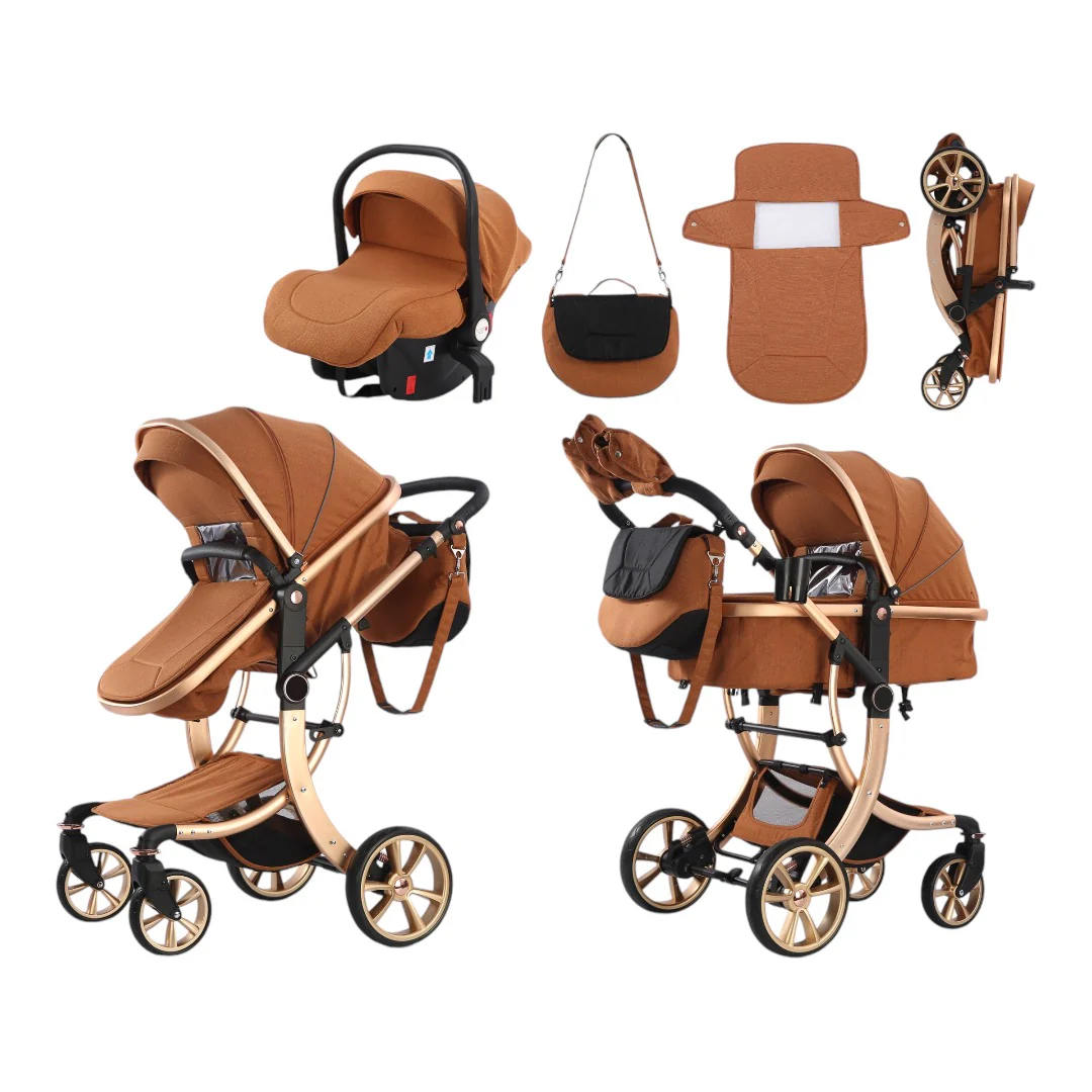 Karrocë Kidilo - Set 3në1