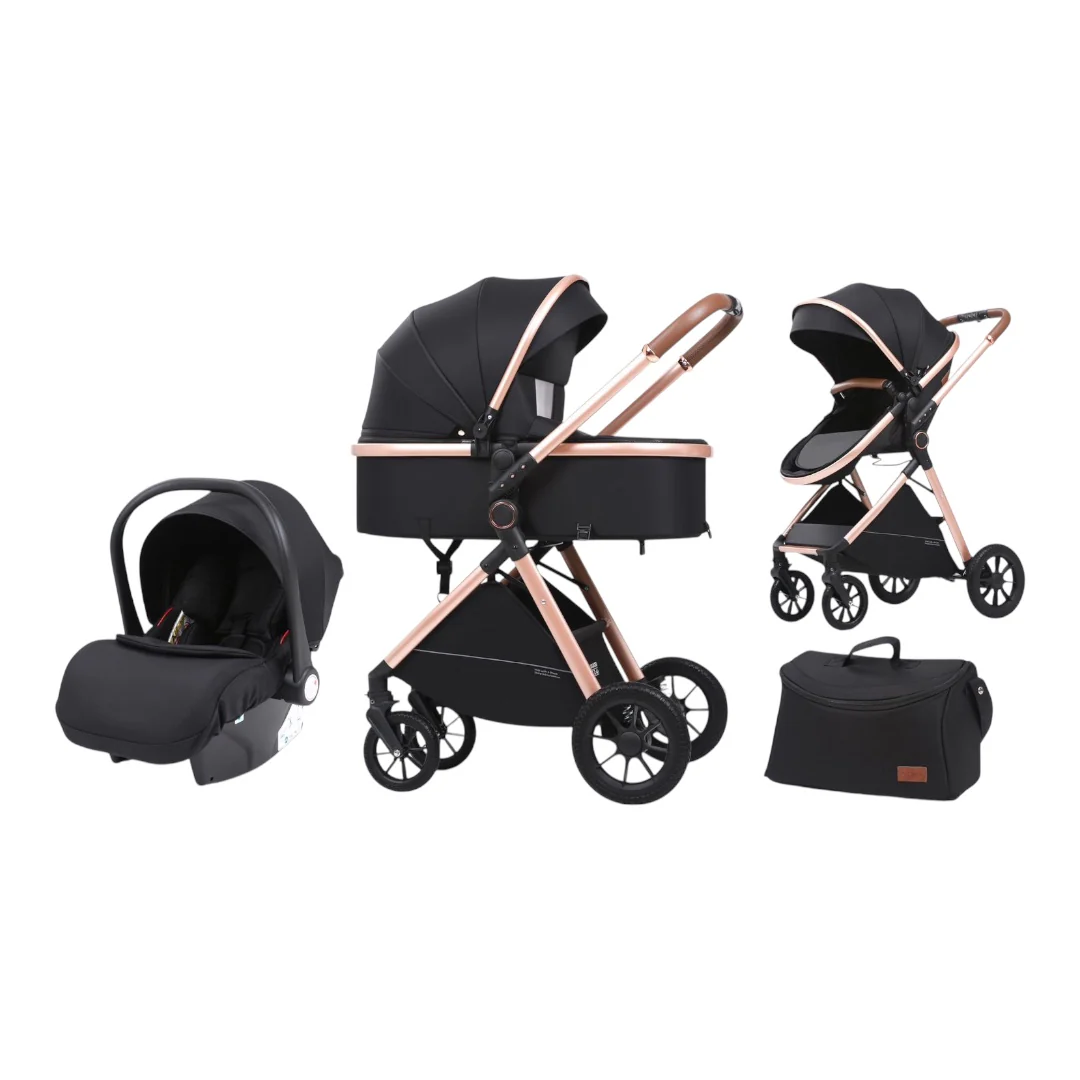 Karrocë Kidilo - Set 3në1