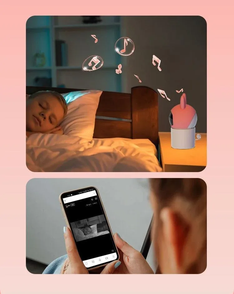 Kamerë monitorimi - Wi-Fi Smart Baby Camera - imazh 2