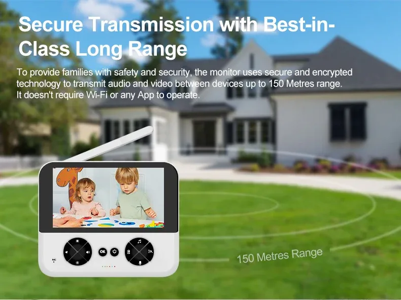 Kamerë monitorimi - Video Baby Monitor - imazh 2