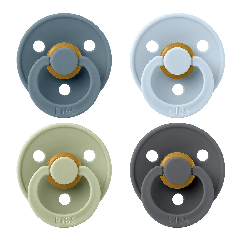 Biberon BIBS Colour Pacifier - 4 copë